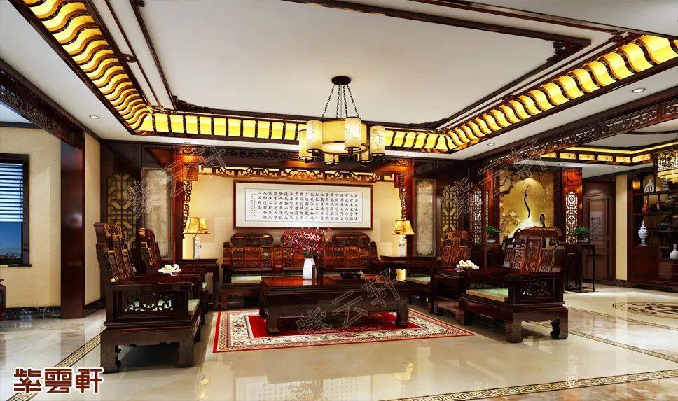 山前珠翠<strong></p>
<p>龙阁</strong>，凤楼龙阁，浙江中式古典风豪宅一览