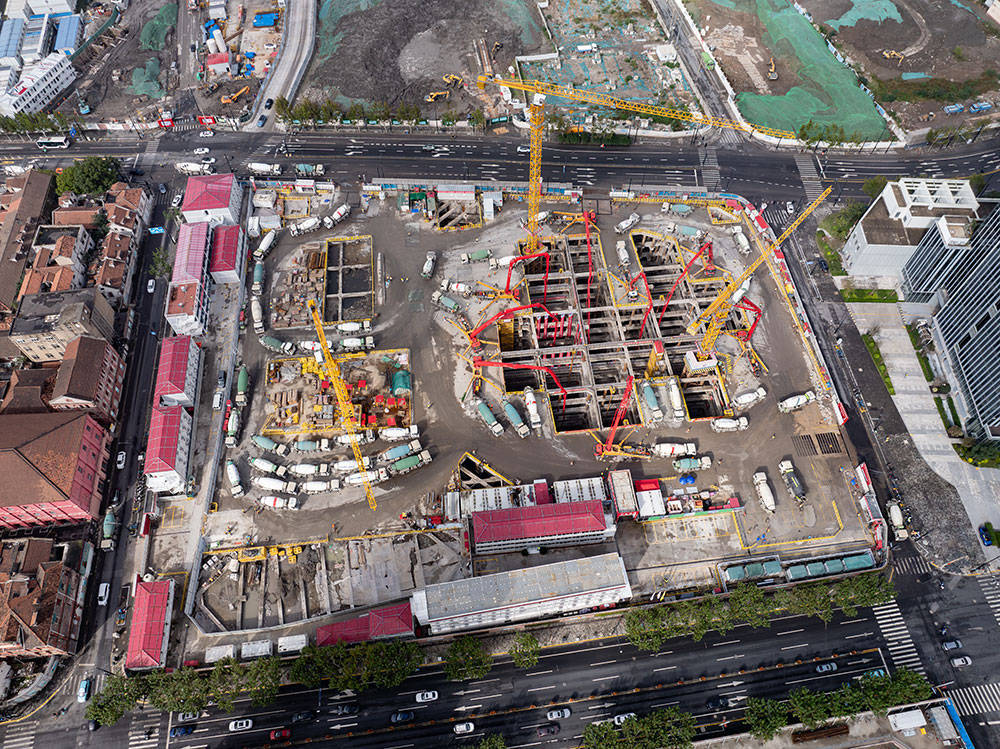 上海在建“浦西第一高楼”完成筑底<strong></p>
<p>biclub交易平台</strong>，规划高度480米