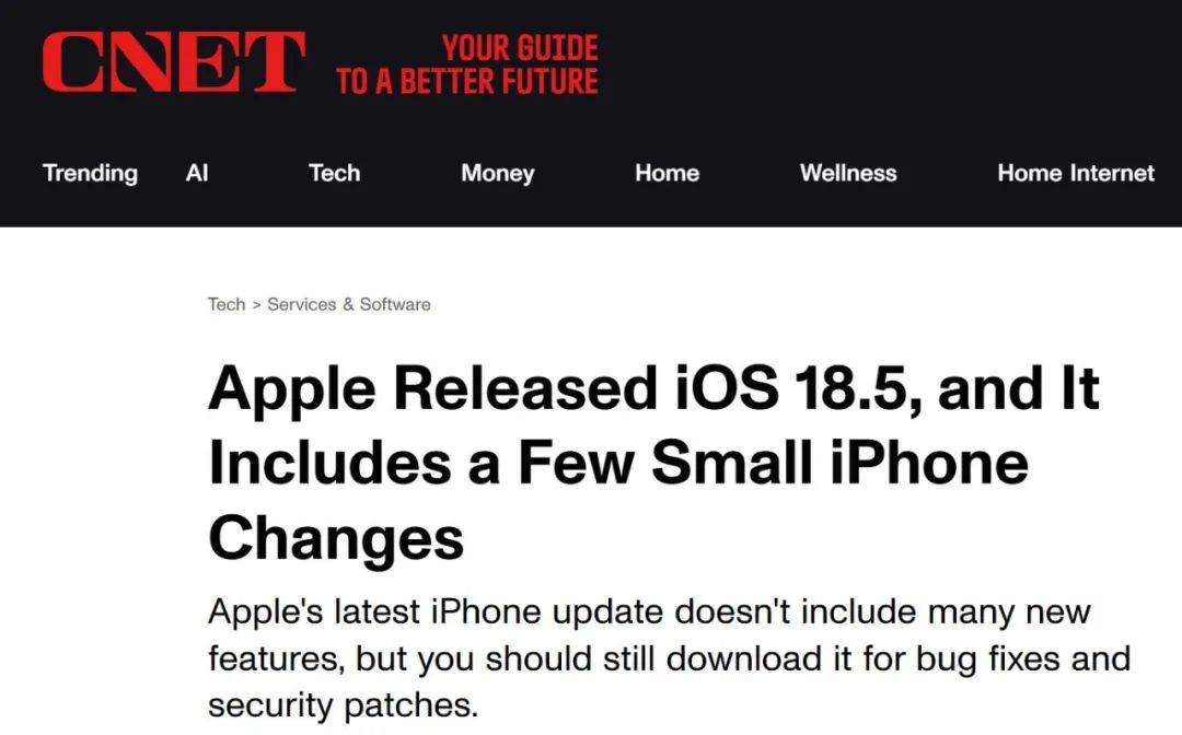 苹果 iOS 18.5 正式版发布<strong></p>
<p>gbcax交易平台</strong>，iPhone13用户可以用卫星功能了