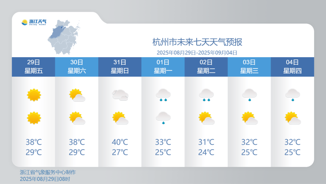 浙江降温时间定了<strong></p>
<p>币圈</strong>！最高仅31℃