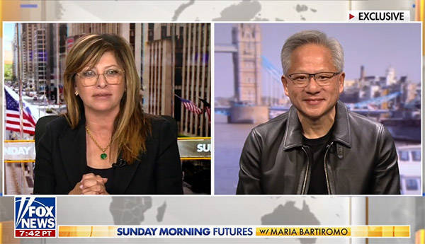 黄仁勋:美国低估了中国<strong></p>
<p>杀马特</strong>,他们现在能生产数百万颗AI芯片