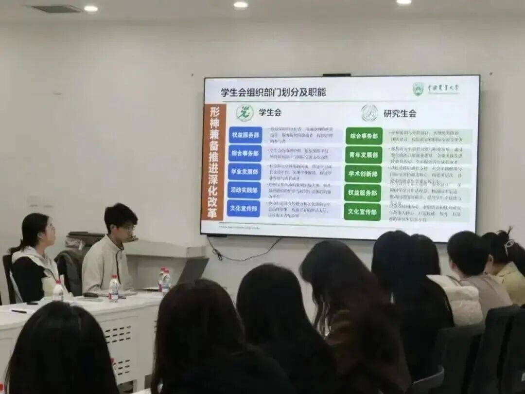 高校交流丨北京师范大学与中国农业大学学生会和研究生会工作交流会顺利举办