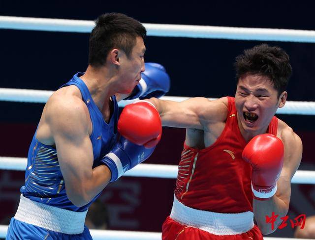 全运会拳击男子80公斤级决赛<strong></p>
<p>芬币</strong>，王小保夺冠！