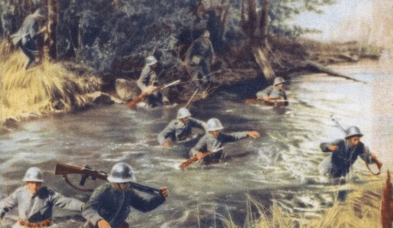 仅一千万人的北欧小国<strong></p>
<p>芬币</strong>，二战坚持中立，至今让对手不敢入侵